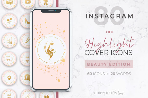 Beauty Instagram Highlight Covers