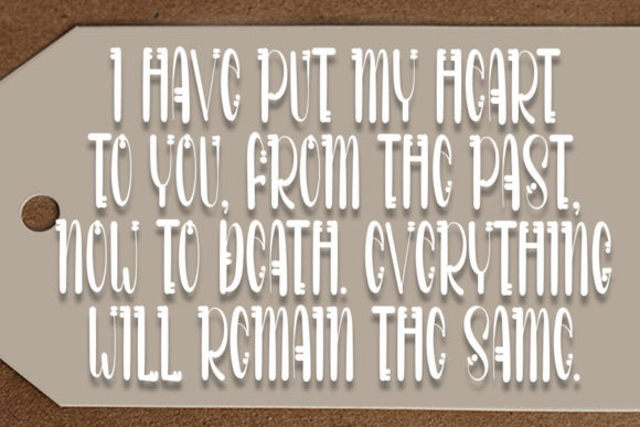 Butterfly Font - Preview 2