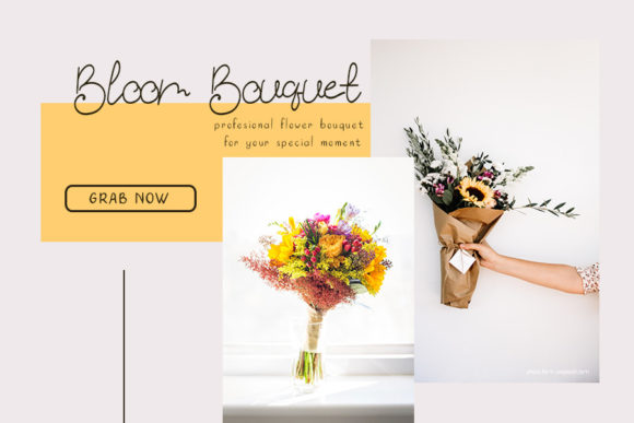 Butterfly N Flower Font - Preview 2