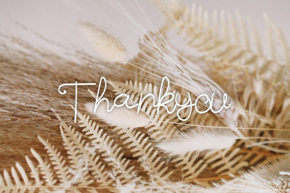 Butterfly N Flower Font - Preview 6