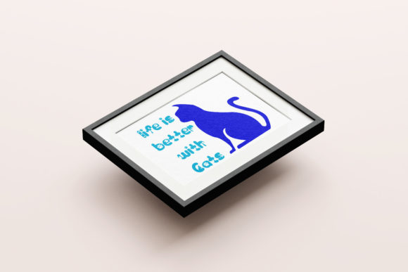 Cute Cat Font - Preview 4