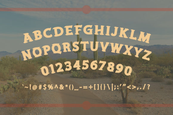 Exgate Font - Preview 2