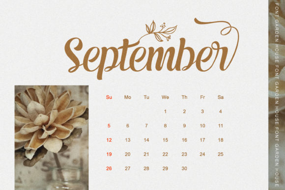 Garden House Font - Preview 2