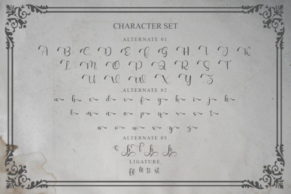 Glorihouse Font - Preview 6