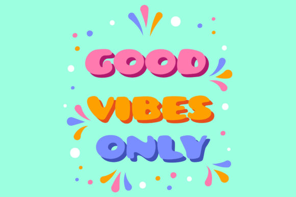 Groovy Disco Font PNG with transparent background - Preview 2