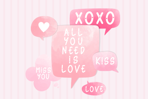 Holy Love Font PNG with transparent background - Preview 1