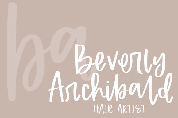 Huckleberry Font - Preview 2