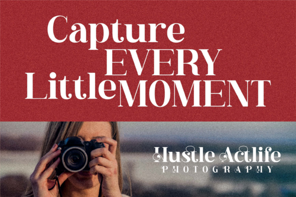 Hustle Actlife Font PNG with transparent background - Preview 4