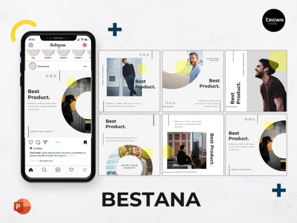 Instagram Feed Template Bestana Graphics