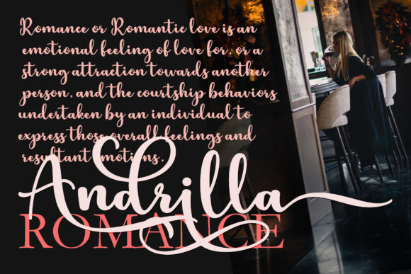Larisa Font PNG with transparent background - Preview 2