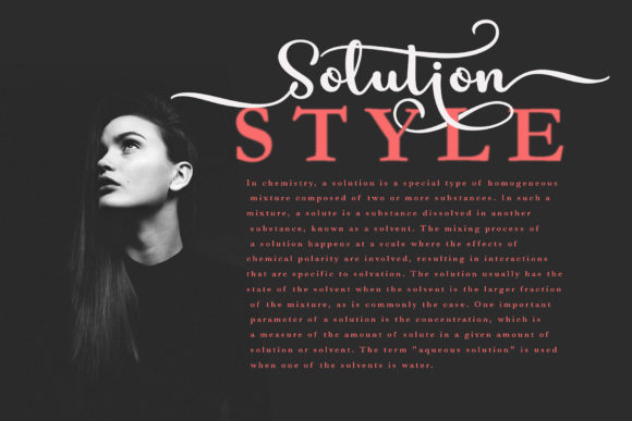 Larisa Font PNG with transparent background - Preview 4