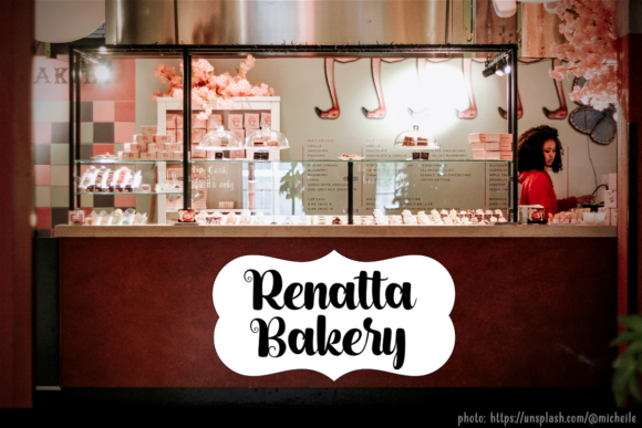 Letticia Font PNG with transparent background - Preview 3