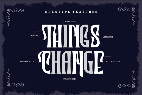 Linetown Font PNG with transparent background - Preview 4