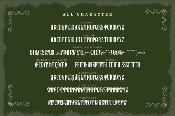 Linetown Font PNG with transparent background - Preview 5