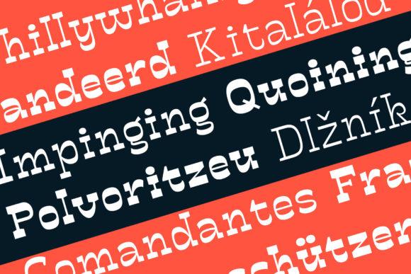 Mionic Font PNG with transparent background - Preview 1
