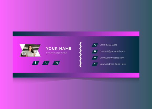 Multipurpose Email Signature Template Graphics 4