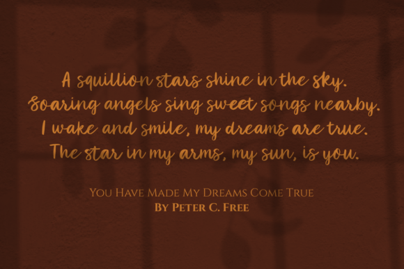 Ranessa Font PNG with transparent background - Preview 2