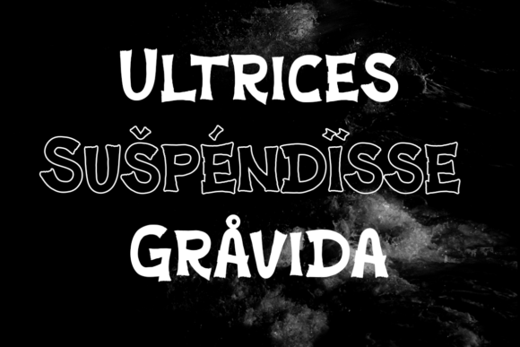 Redcore Black Font PNG with transparent background - Preview 2