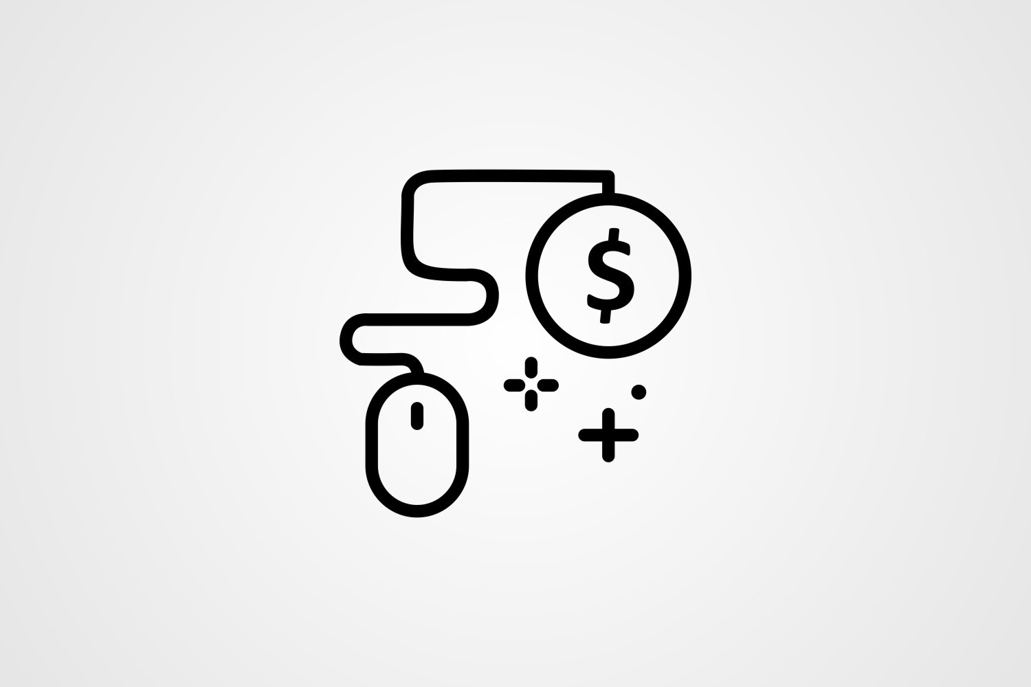 Vector Mouse Line Icon Design Graphic by kazim.abbas1996 · Creative Fabrica