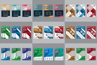 9 Vector Flyer Brochure Poster Template Graphic by Amkudas · Creative ...