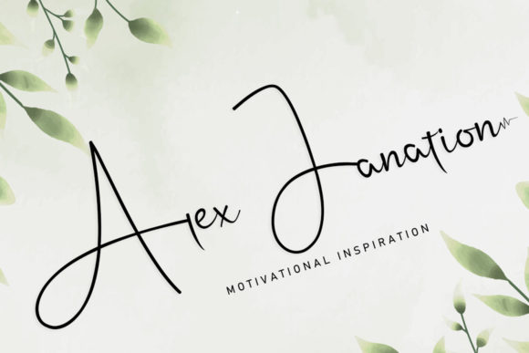 Andilay Font - Preview 1