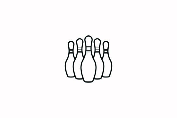 Arrangement Bowling Sport Icon Outline