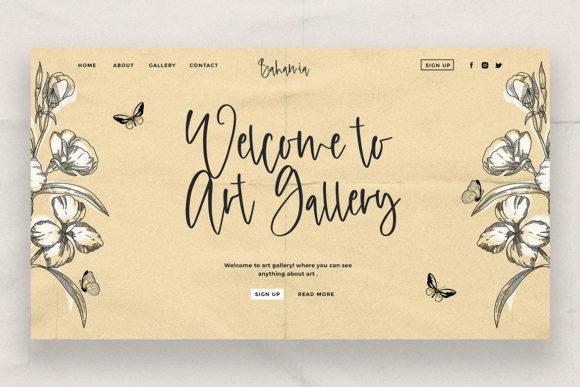 Bahamia Font - Preview 5