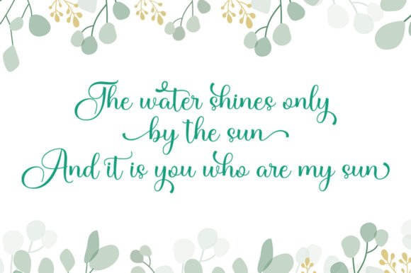 Belia Anestasha Font - Preview 1