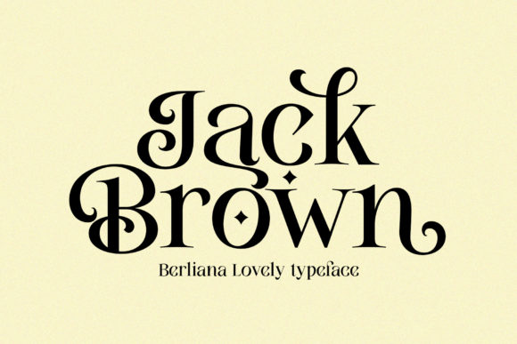 Berliana Lovely Font PNG with transparent background - Preview 1