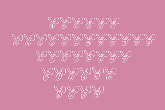 Bunny Font - Preview 3
