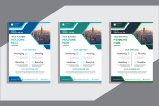 Business Flyer Poster Vector Template Graphic by Amkudas · Creative Fabrica