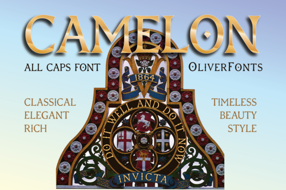 Camelon Serif Font By OLIVERFONTS