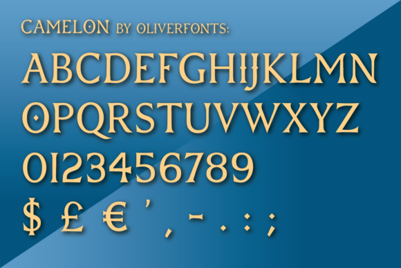 Camelon Font - Preview 2