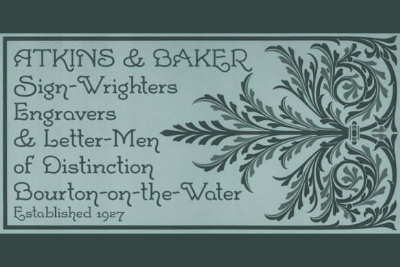 Draughtsman Label Hand Font - Preview 4