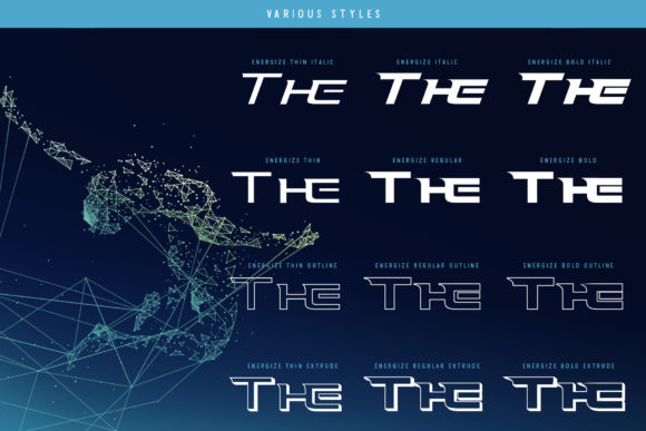 Energize Font - Preview 1