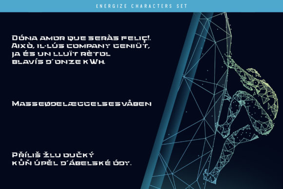 Energize Font - Preview 3