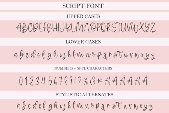 Kiss My Lips Font PNG with transparent background - Preview 1
