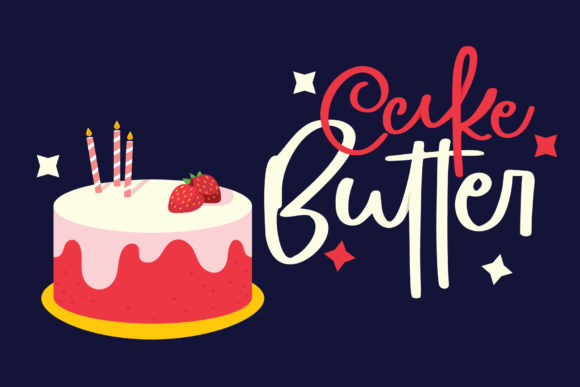 Kitchen Mania Font PNG with transparent background - Preview 3