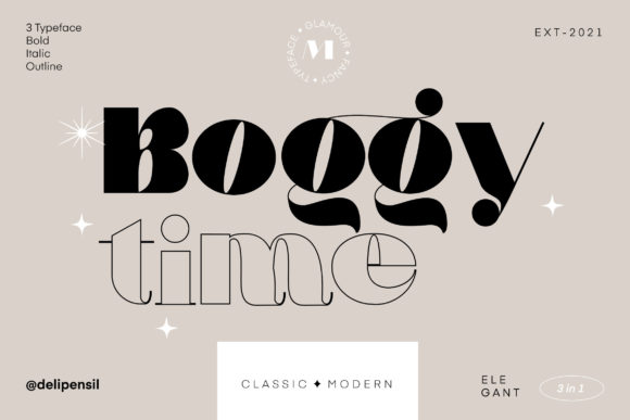 Mogia Font PNG with transparent background - Preview 5