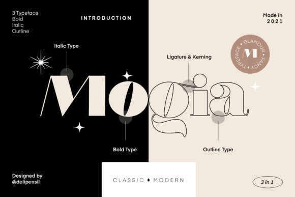 Mogia Font PNG with transparent background - Preview 6