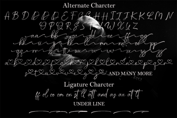 Pattrick Regan Font PNG with transparent background - Preview 6