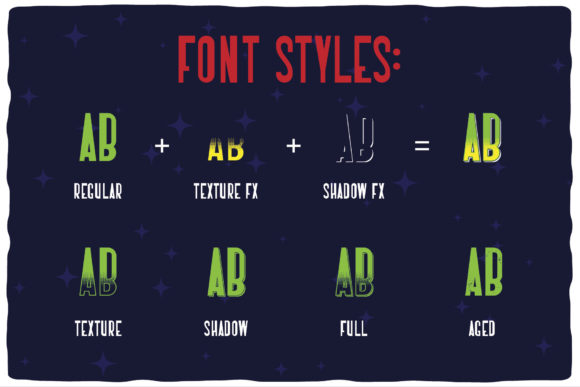 Race to Space Font PNG with transparent background - Preview 2