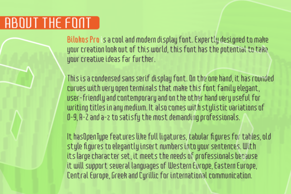 Bilokos Font - Preview 2