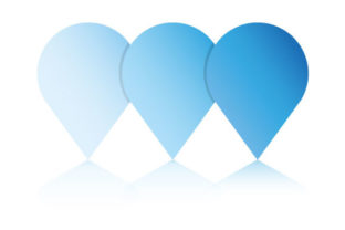 Blue Drop Process Diagram Infographics Graphic by DesignFour · Creative ...