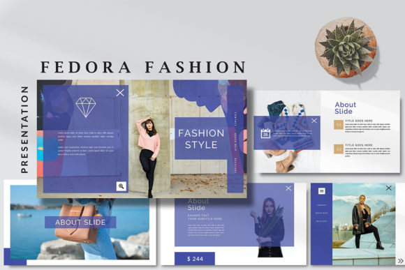 Fedora Fashion - Modern Powerpoint