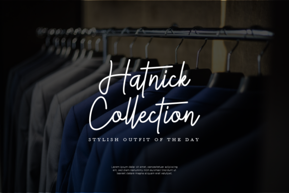 Gittany Signature Font - Preview 1