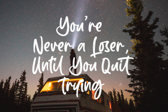 Gold Night Font - Preview 2