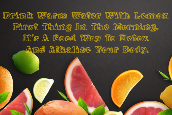 Happy Lemon Font PNG with transparent background - Preview 1