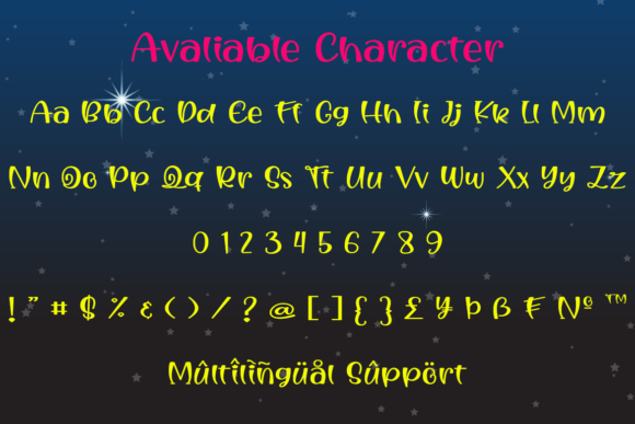 Kiddos Planet Font - Preview 4