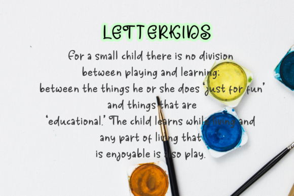 Play Rolle Font font preview - 5